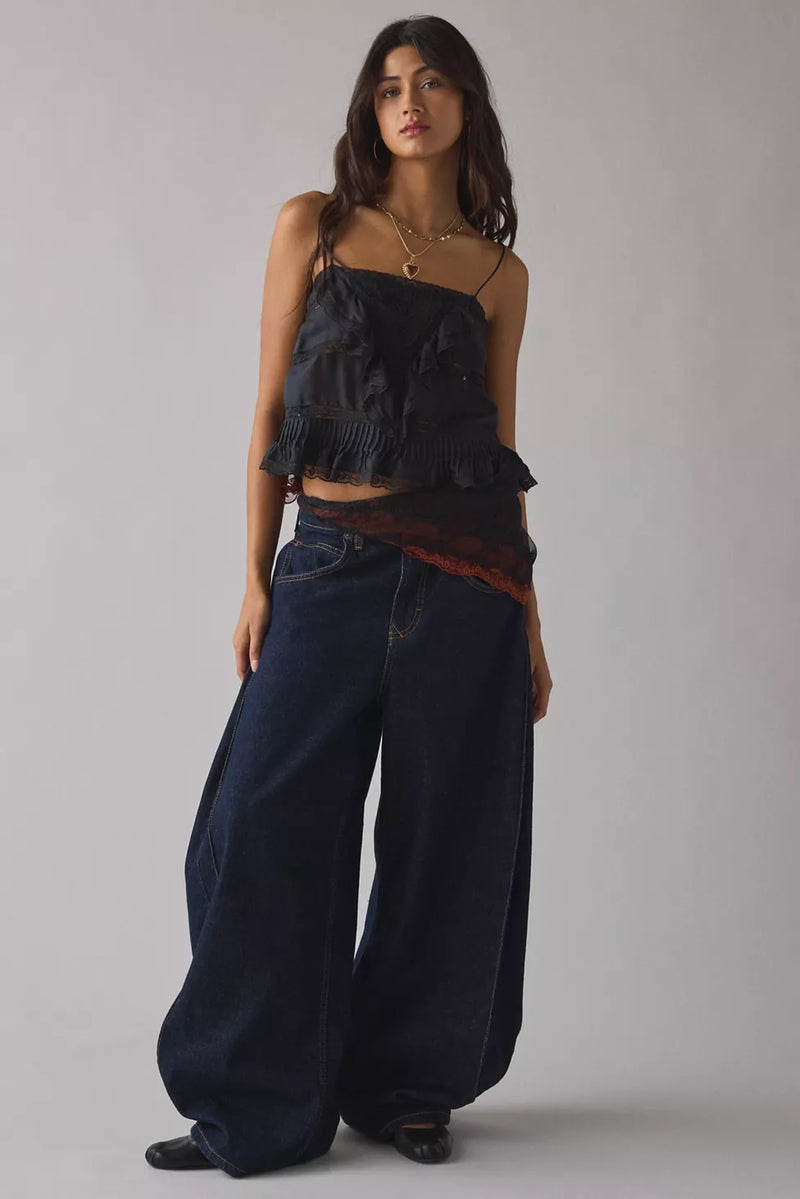 Ondeline Silk Lace Cami ~ Black – Shake Your Bon Bon