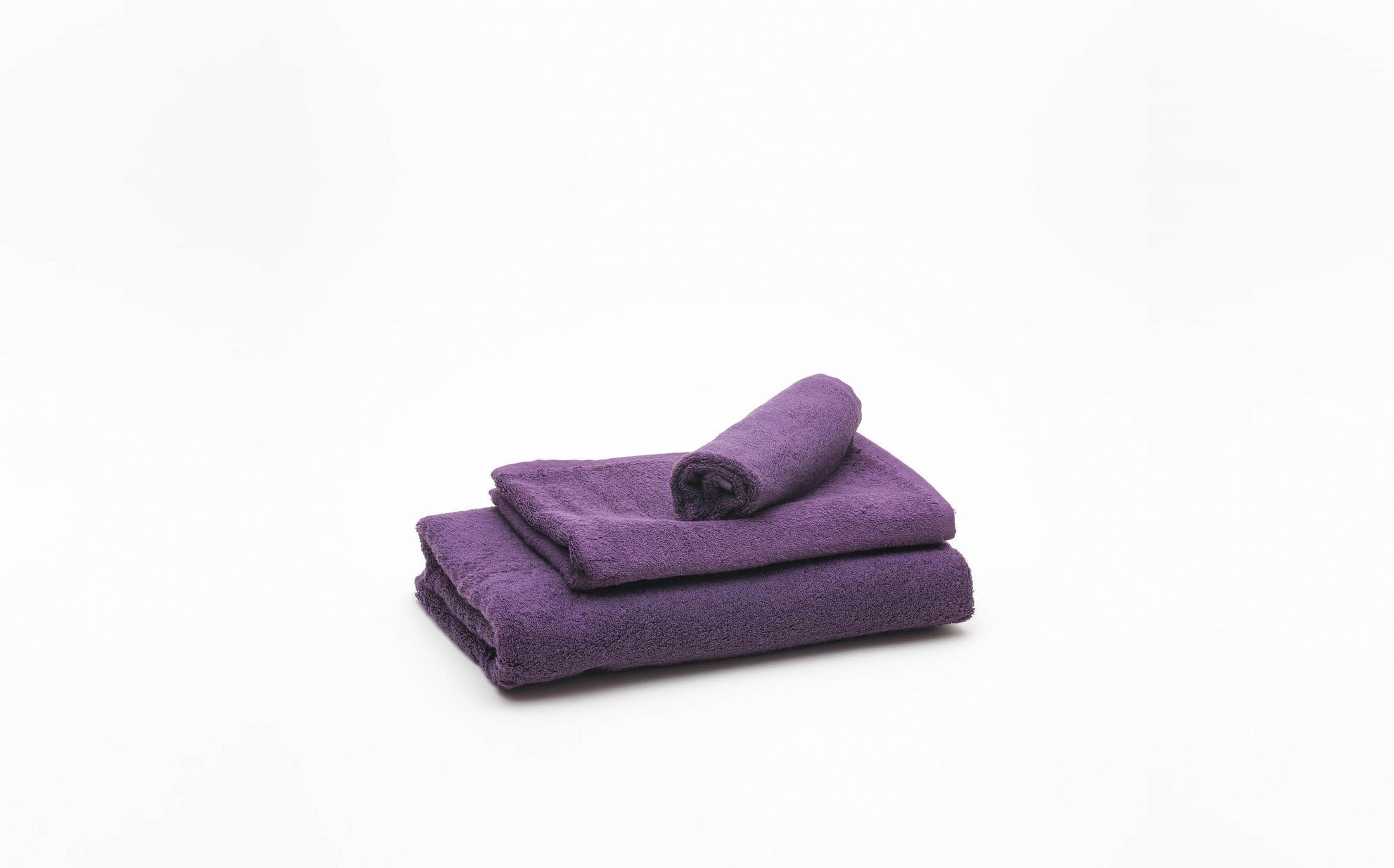 Cotton Color Towel - 焦茶