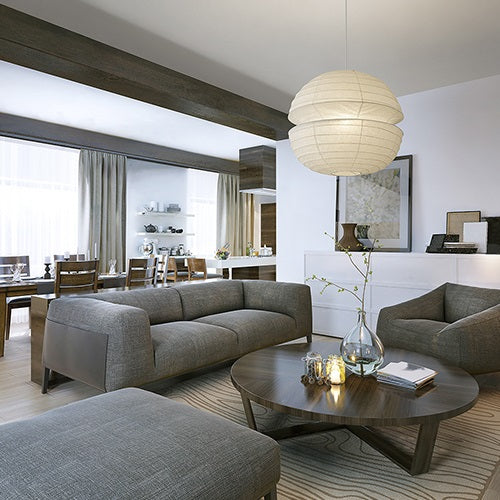 SYOKU ペンダントライト ベージュ Φ410mm - YAMAGIWA OnlineStore