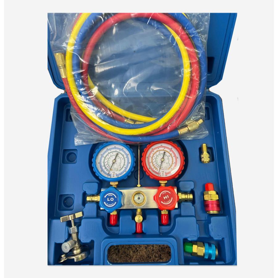 送料無料 高圧ガス対応ケーブル採用 エアコンガスチャージャー