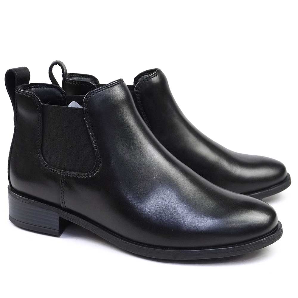 Clarks（クラークス） レディース サイドゴアブーツ ハビシャムトップ