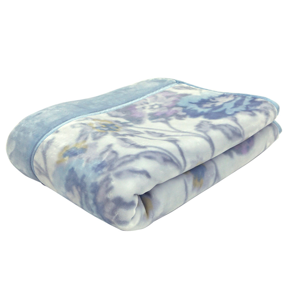 西川（nishikawa） 毛布 シングル ボリュームタイプ 2枚合わせ毛布 衿