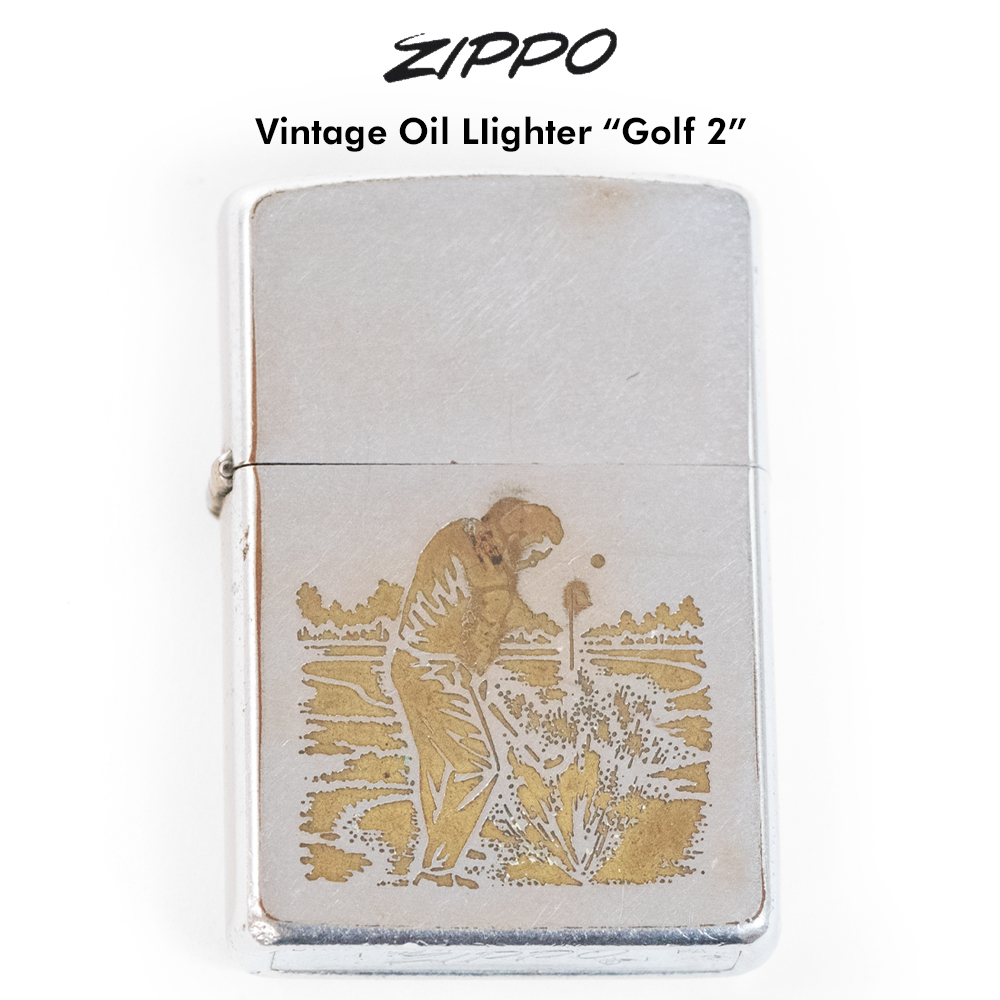 ZIPPO（ジッポー） ヴィンテージ オイルライター Golf2 : MAVAZI