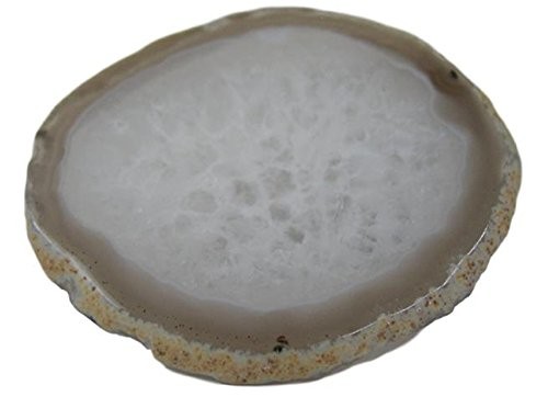 インテリア雑貨 小物 メノウコースター 置き石 天然石 パワー ストーン