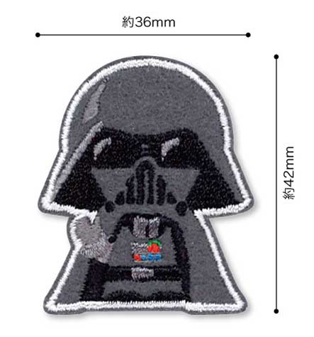 STAR WARS（スター・ウォーズ） シール・アイロン接着両用ワッペン