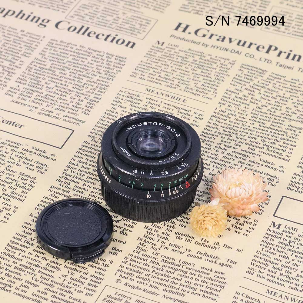 保証付 】【中古】 オールドレンズ INDUSTAR 50-2 50mm F3.5 M42