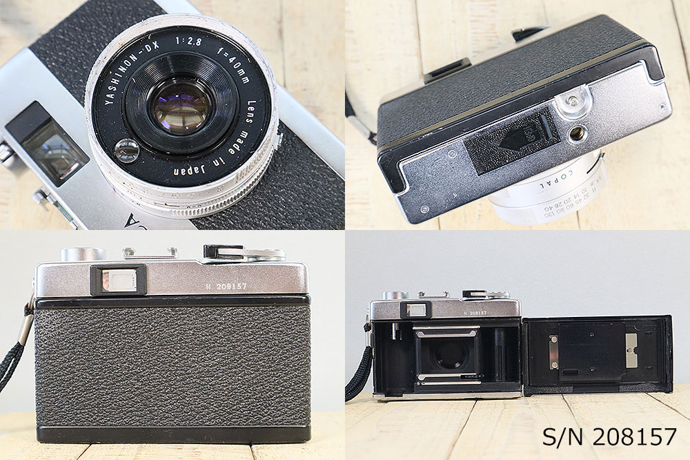 整備済】【保証付 】 ヤシカ YASHICA ELECTRO 35MC S/N 208157（ケース