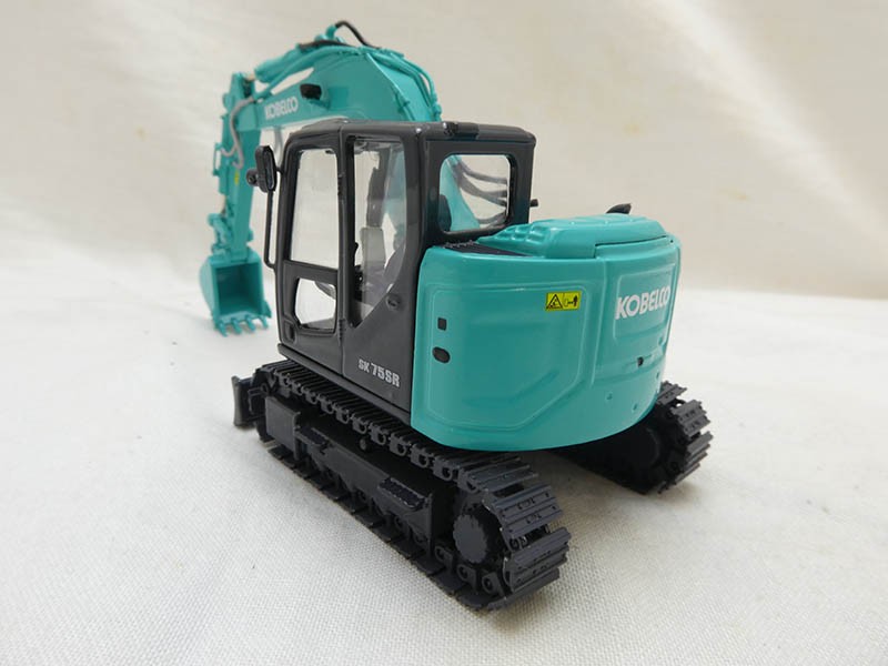 コベルコ ミニチュアモデル ショベル ユンボ ＜SK75SR-7（1/50