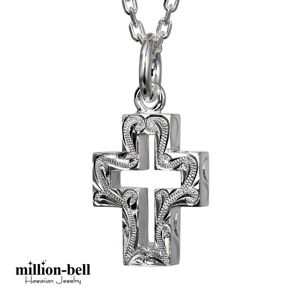 ハワイアンジュエリー ネックレス クロス 十字架 メンズ レディース