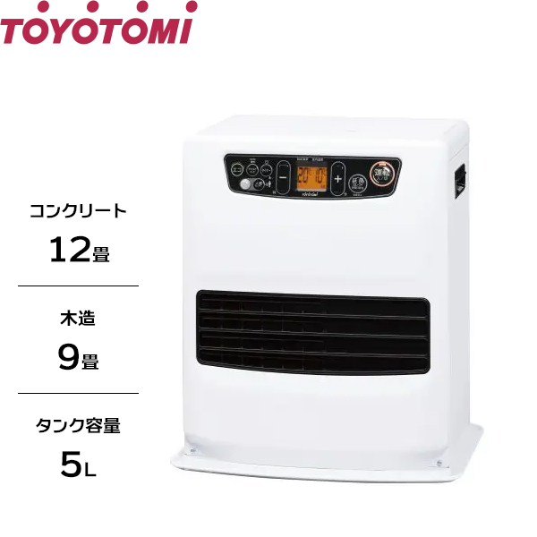 TOYOTOMI（トヨトミ） 石油ファンヒーター LC-S33(W) (2025年製