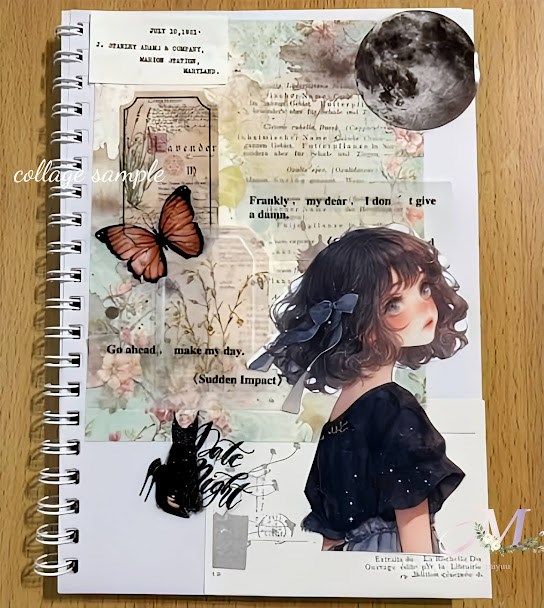 a4デザインペーパー コラージュシート コラージュペーパーセット