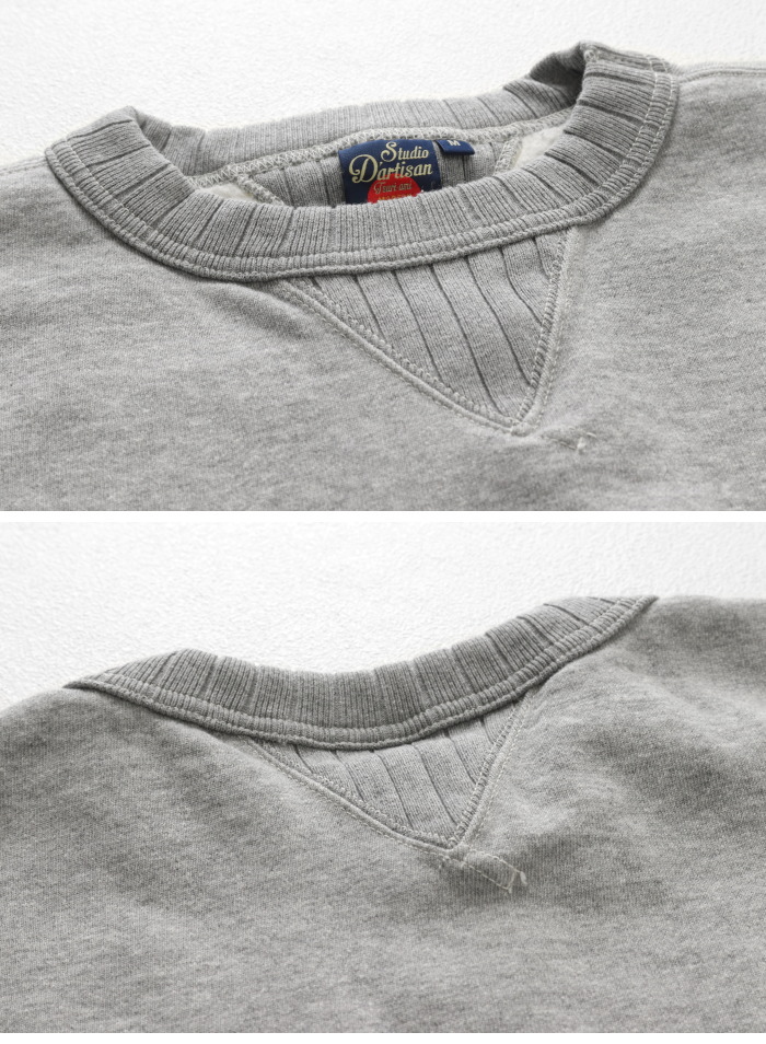 STUDIO D'ARTISAN（ステュディオ・ダ・ルチザン） 吊り編みスウェット