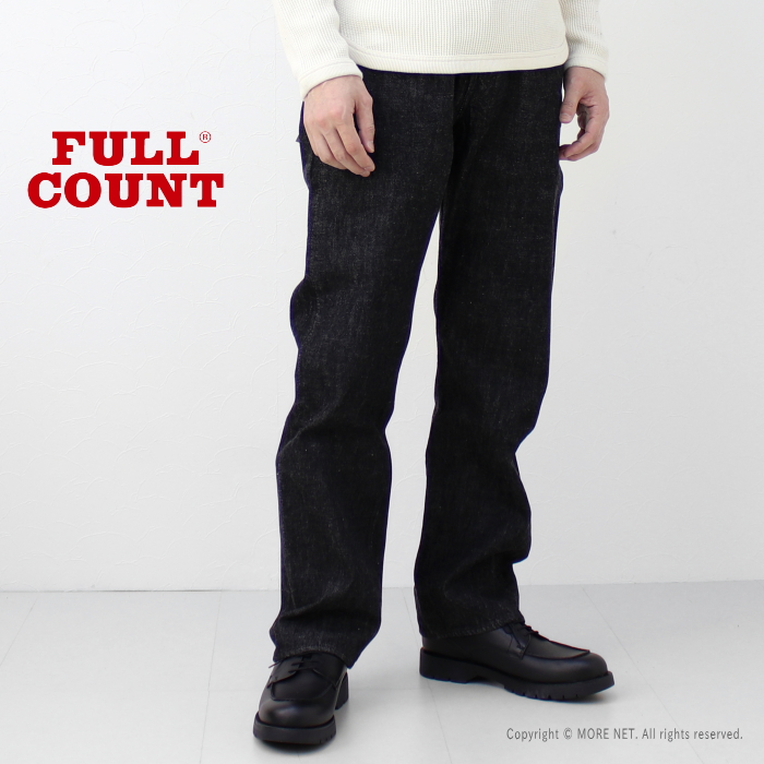 FULLCOUNT（フルカウント） ブラックセルヴィッチデニム ストレート