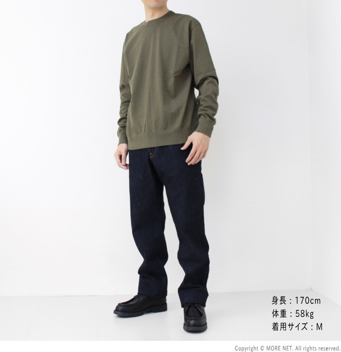 Pherrow's（フェローズ） PHERROW'S Vガゼット長袖Tシャツ 24W-PVGS