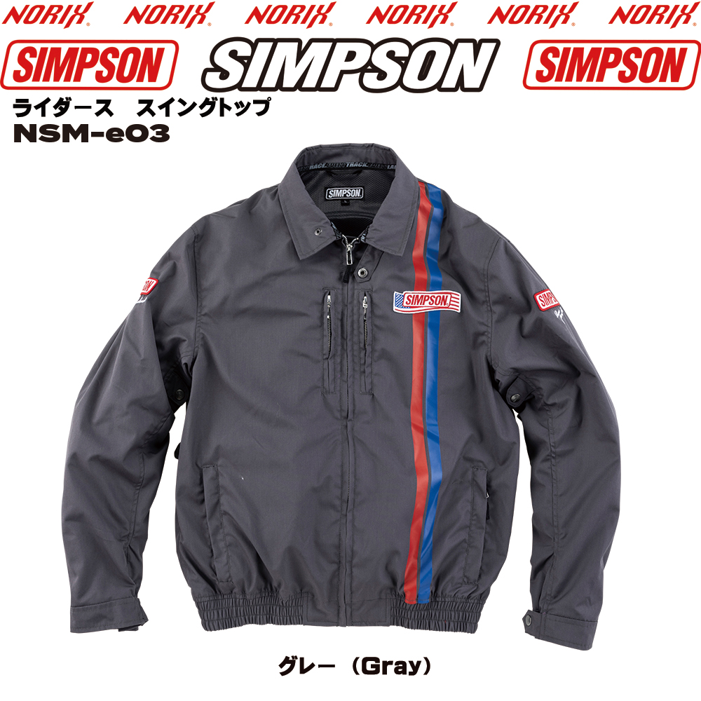 SIMPSON（シンプソン） シンプソンジャケット NSM-e03 春夏モデル