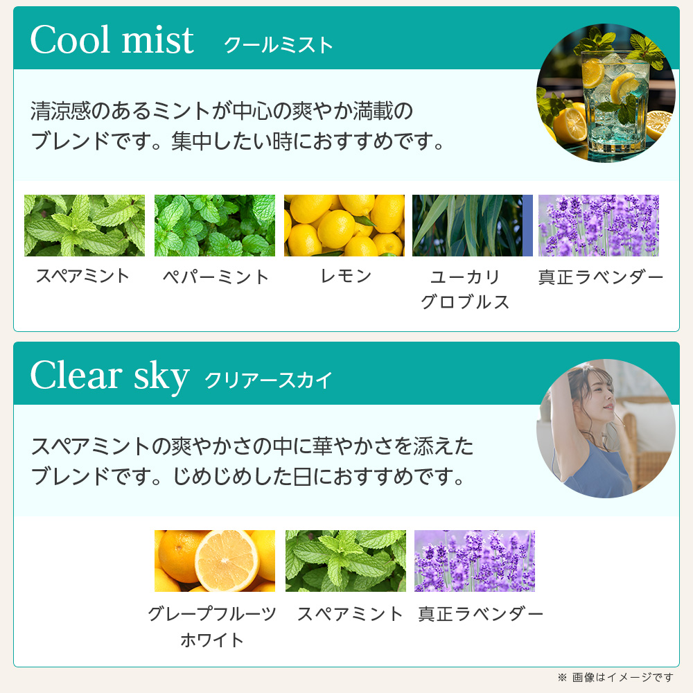 NAGOMI AROMA（ナゴミアロマ） ブレンドオイル 5ml×4本 セット 選べる