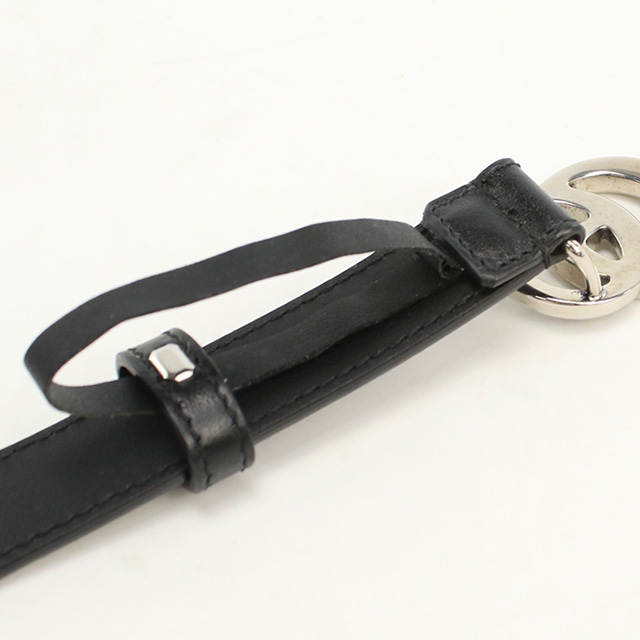 GUCCI（グッチ） 中古 ベルト レディース ブランド ダブルG スリム