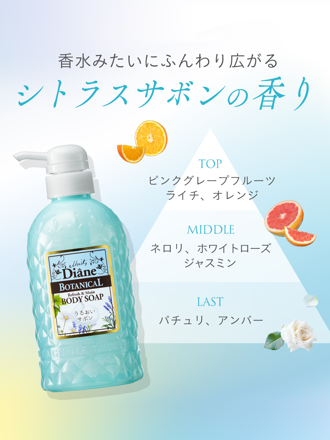 Diane BOTANICAL ボディソープ モイスト ダイアン ボタニカル