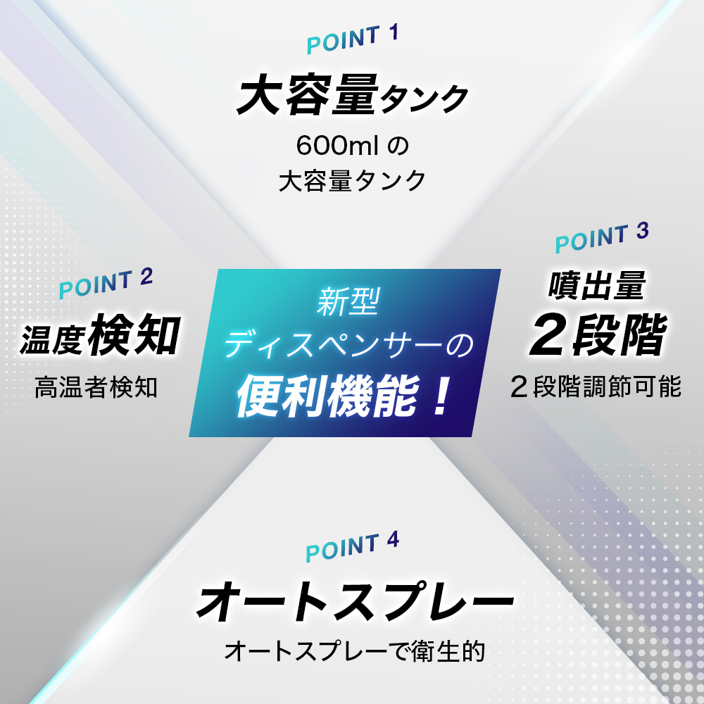 東亜産業 ブラックフライデー サーモフレッシュ 自動ディスペンサー