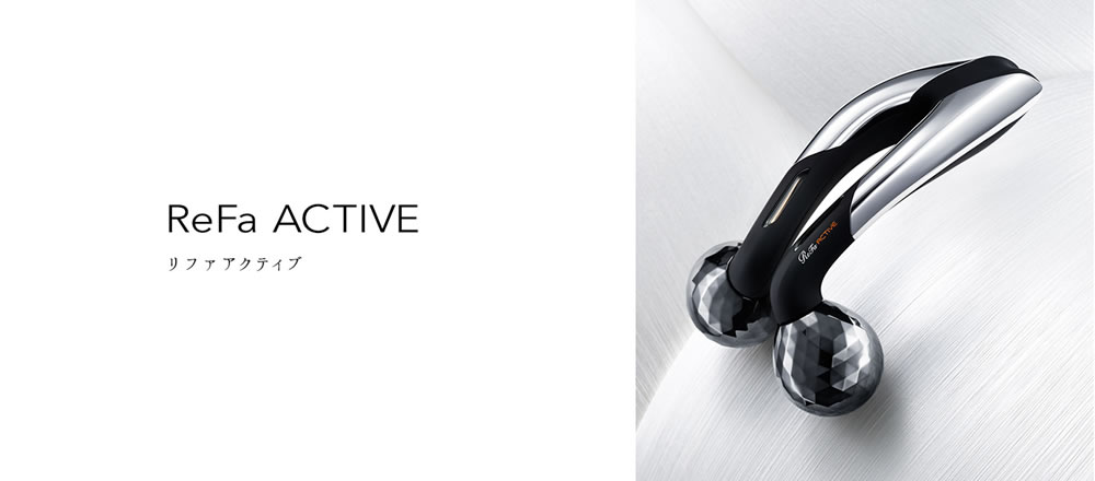 ReFa（リファ） MTG ReFa ACTIVE ボディフェイスローラー RF-AT2228B-N