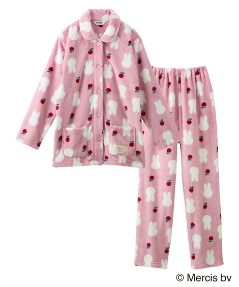 ニッセン（nissen） パジャマ 上下セット レディース ミッフィー ふわ