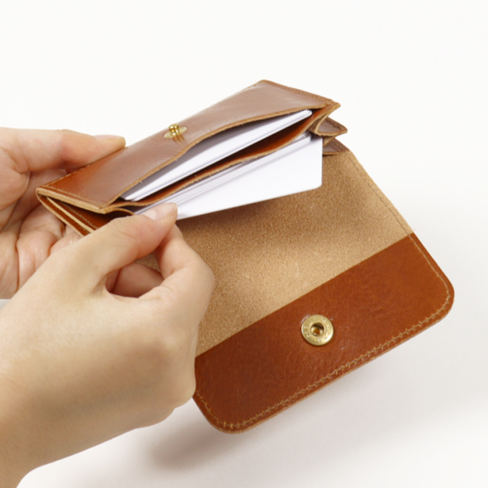 IL BISONTE（イルビゾンテ） カードケース ANTIQUE LEATHER