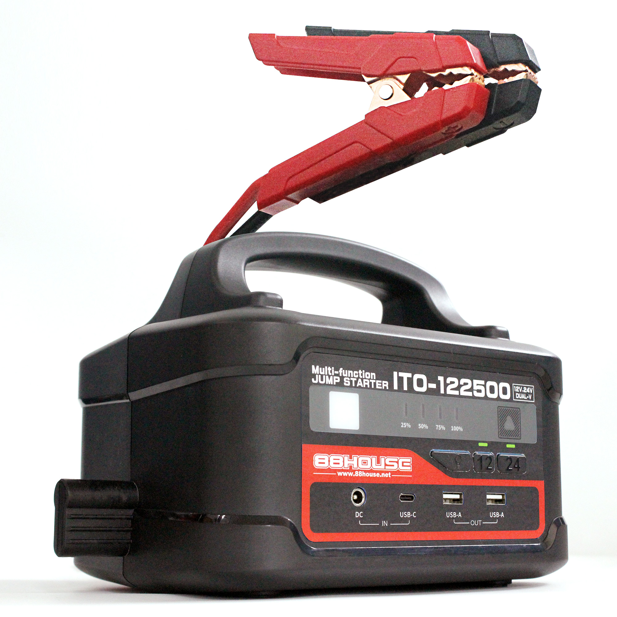 88ハウス 欠品 1年保証 ジャンプスターター 大容量 24V 12V ITO