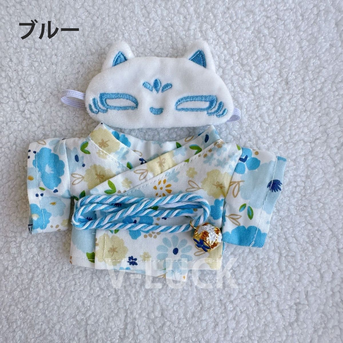 ラブブ 服 LABUBU 3点セット ドール服 ぬいぐるみ服 着せ替え 和服