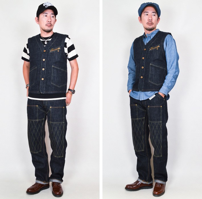 TROPHY CLOTHING（トロフィークロージング） ダートデニムベスト 3605