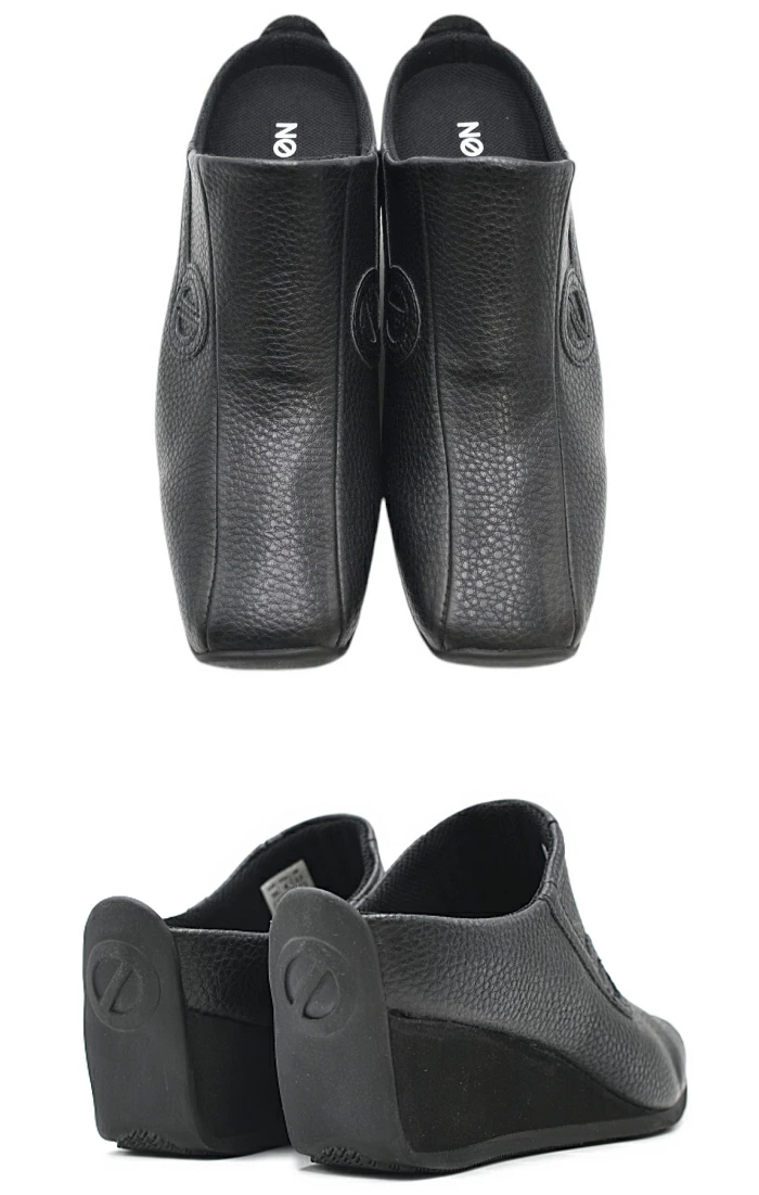 NO NAME ノーネーム ミュール YOKO-51732 ヨーコ ブラック シルバー