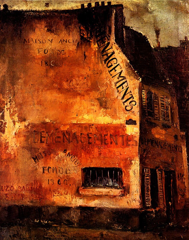 複製画F6号(額無し) 佐伯祐三 全15種 マイクロファイバー製