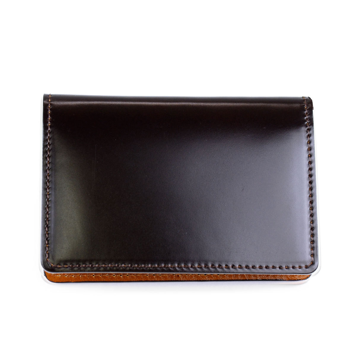 名刺入れ 名刺ケース カード入れ コードバン 新喜皮革 レーデルオガワ