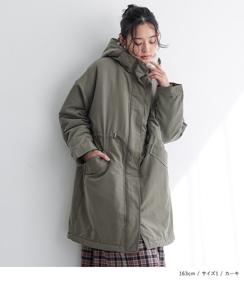 osharewalker（オシャレウォーカー） 裏ボア コート モッズコート
