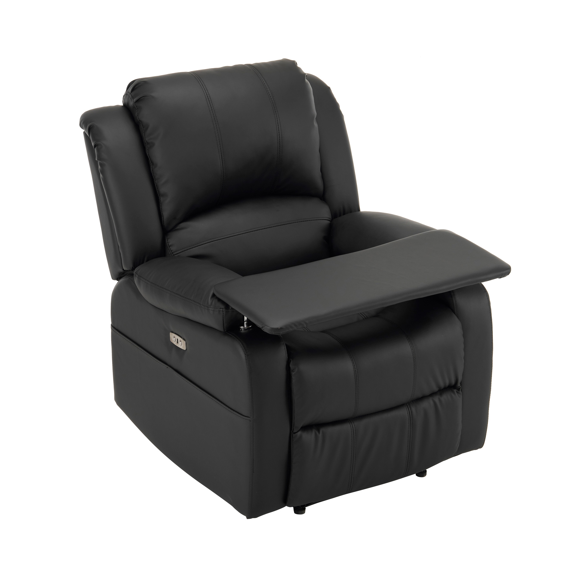 爆買WEEK+5%☆3/1迄】電動ソファー テーブル付き 1人掛けソフ 165°無