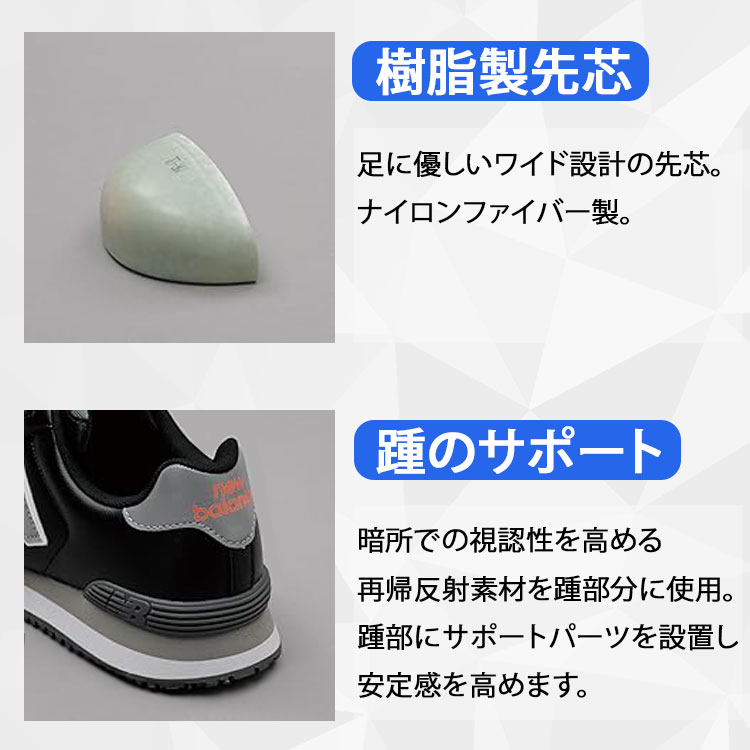 New Balance（ニューバランス） 安全靴 NY ニューヨーク マジック式