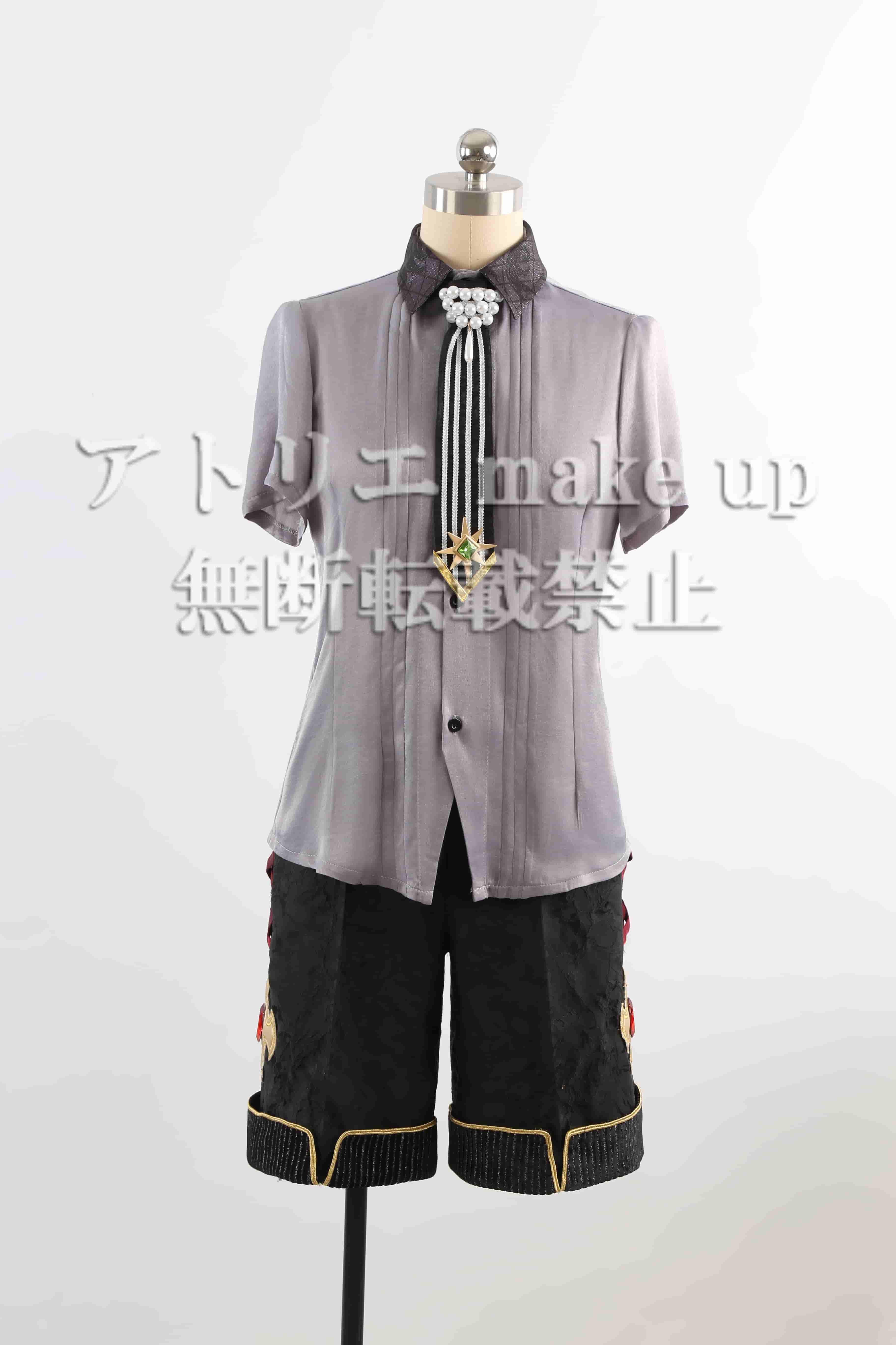 あんさんぶるスターズ コスプレ 衣装】仙石 忍 朱桜 司 堕天使たちの