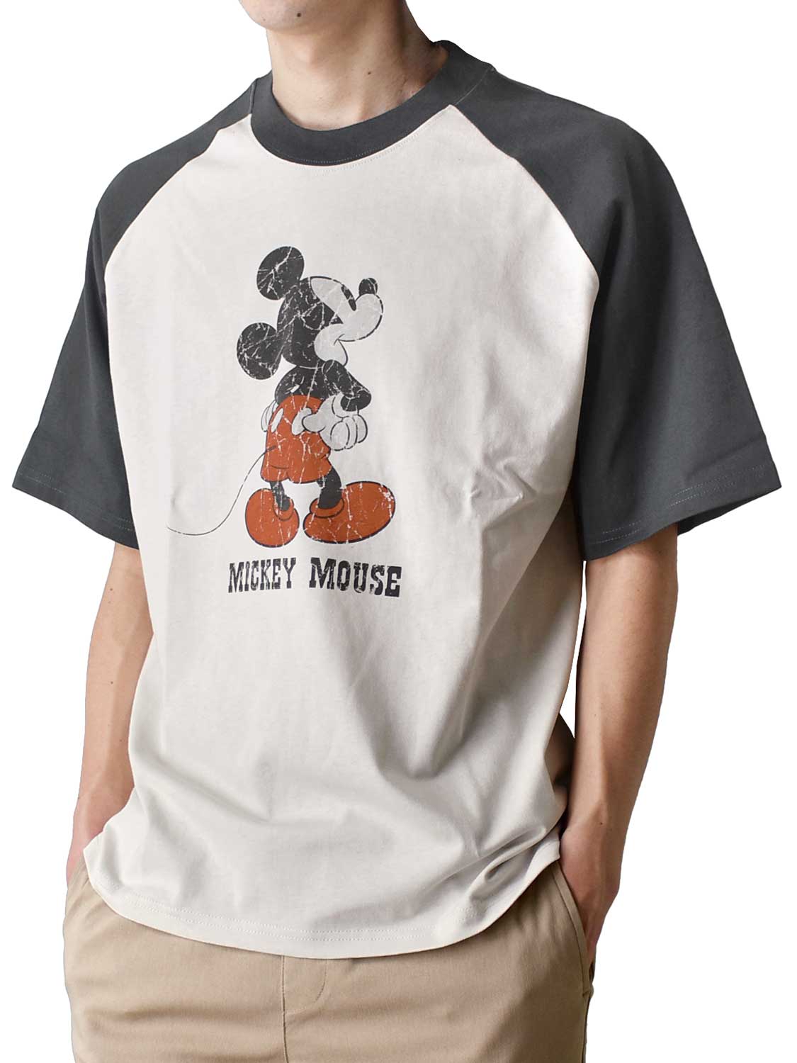 Disney ディズニー ミッキーマウス Tシャツ メンズ ユニセックス 半袖
