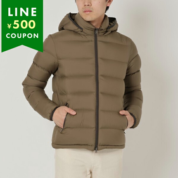 HERNO（ヘルノ） ダウンジャケット コート スーパーマット ブラウン