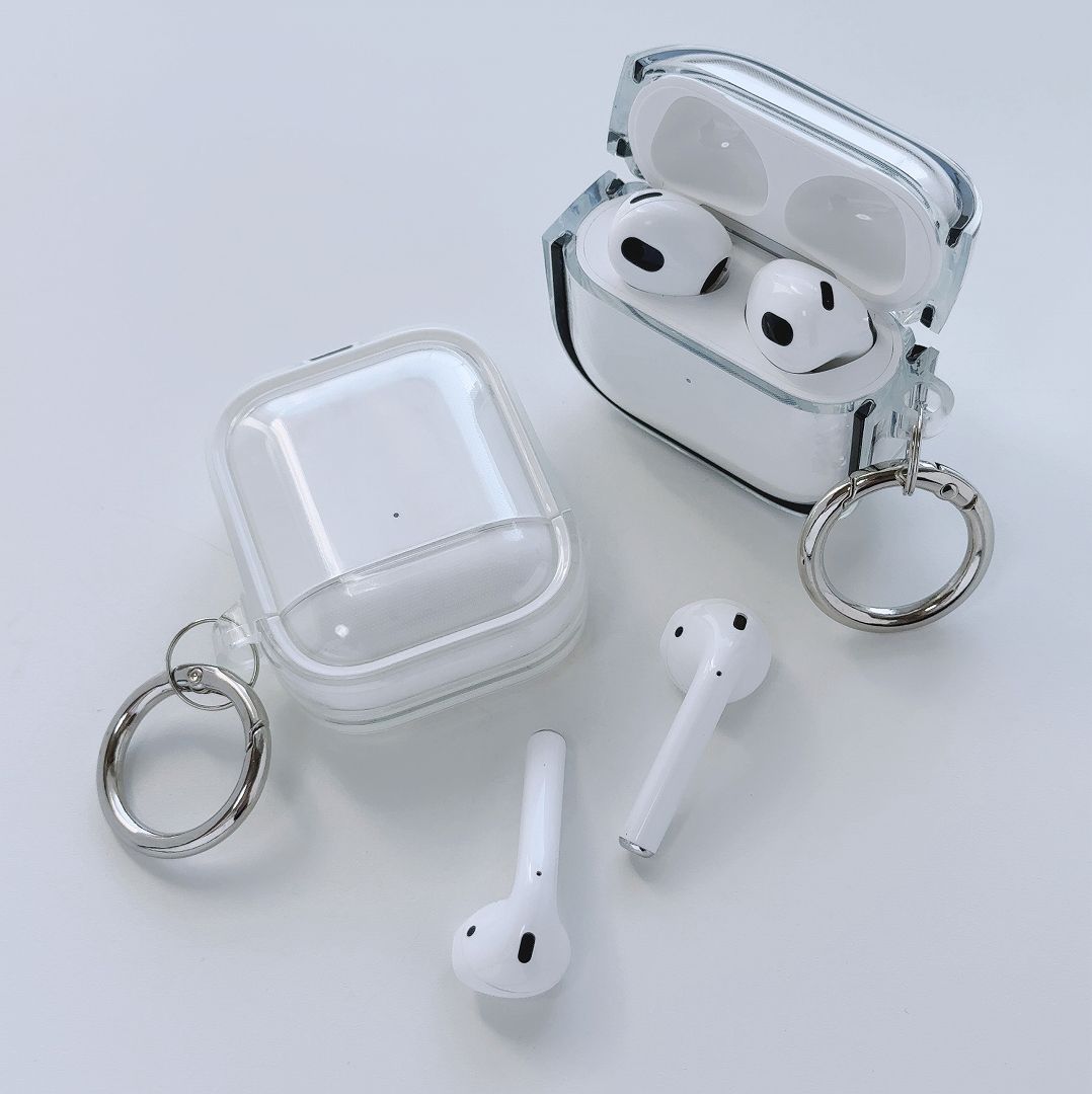 AirPods AirPodsPro テクスチャーラインケース 第1世代 第2世代 第3