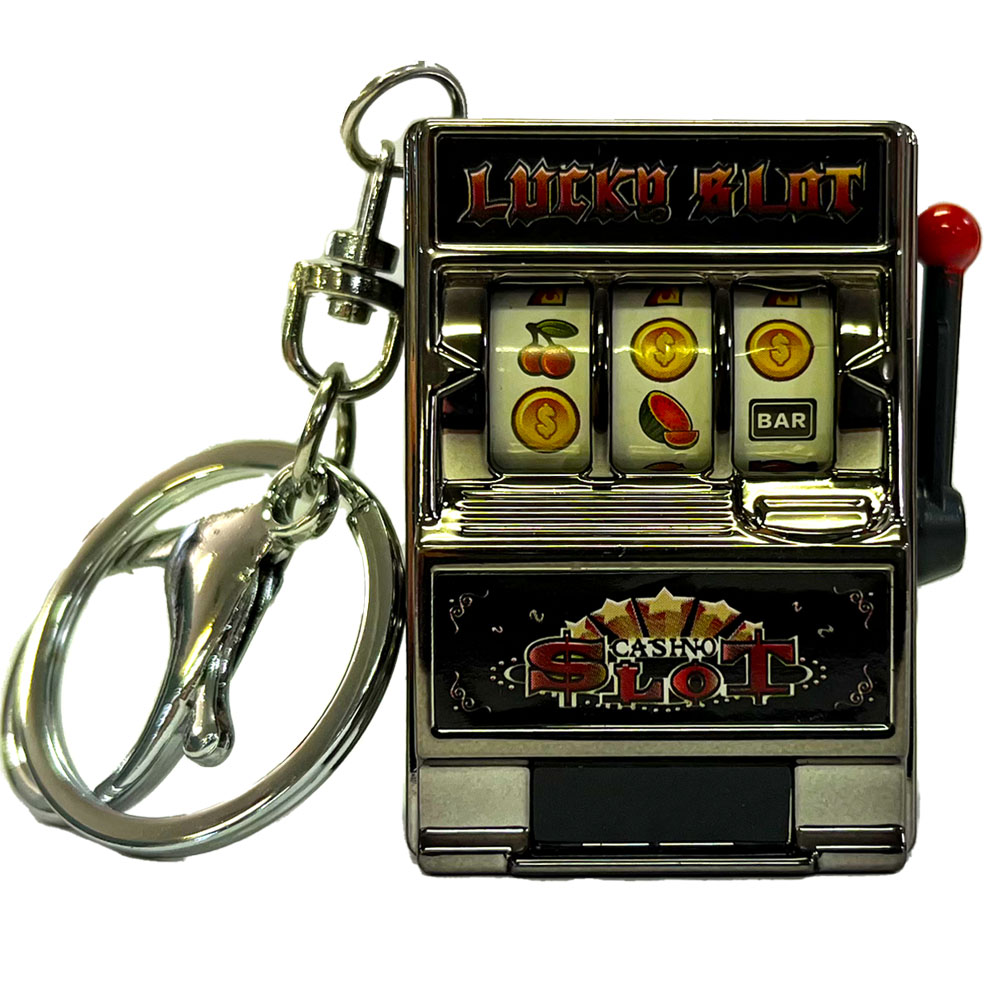 爆買 キーホルダー キーチェーン キーリング スロットマシン ゲーム