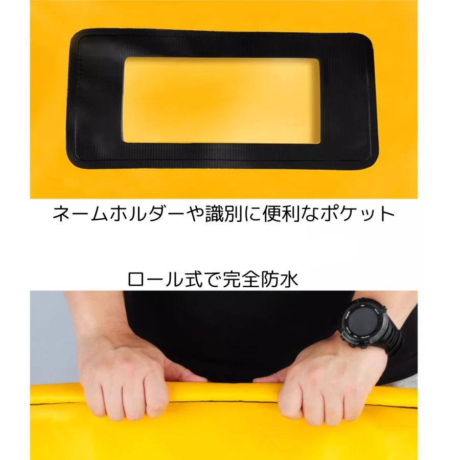 シートバッグ 防水バッグ ツーリング用 大容量 66L 防水ツーリング