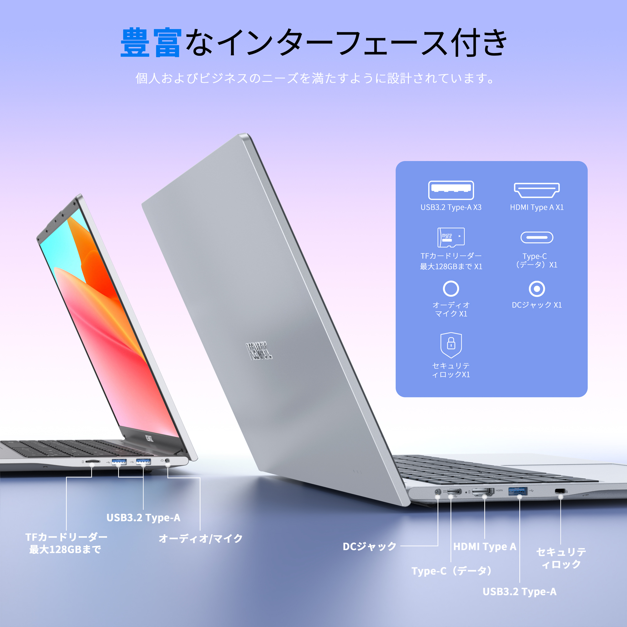 新品 ノートパソコン ノートPC AMD Ryzen 4300 4C/4T 16GB DDR4(64GB