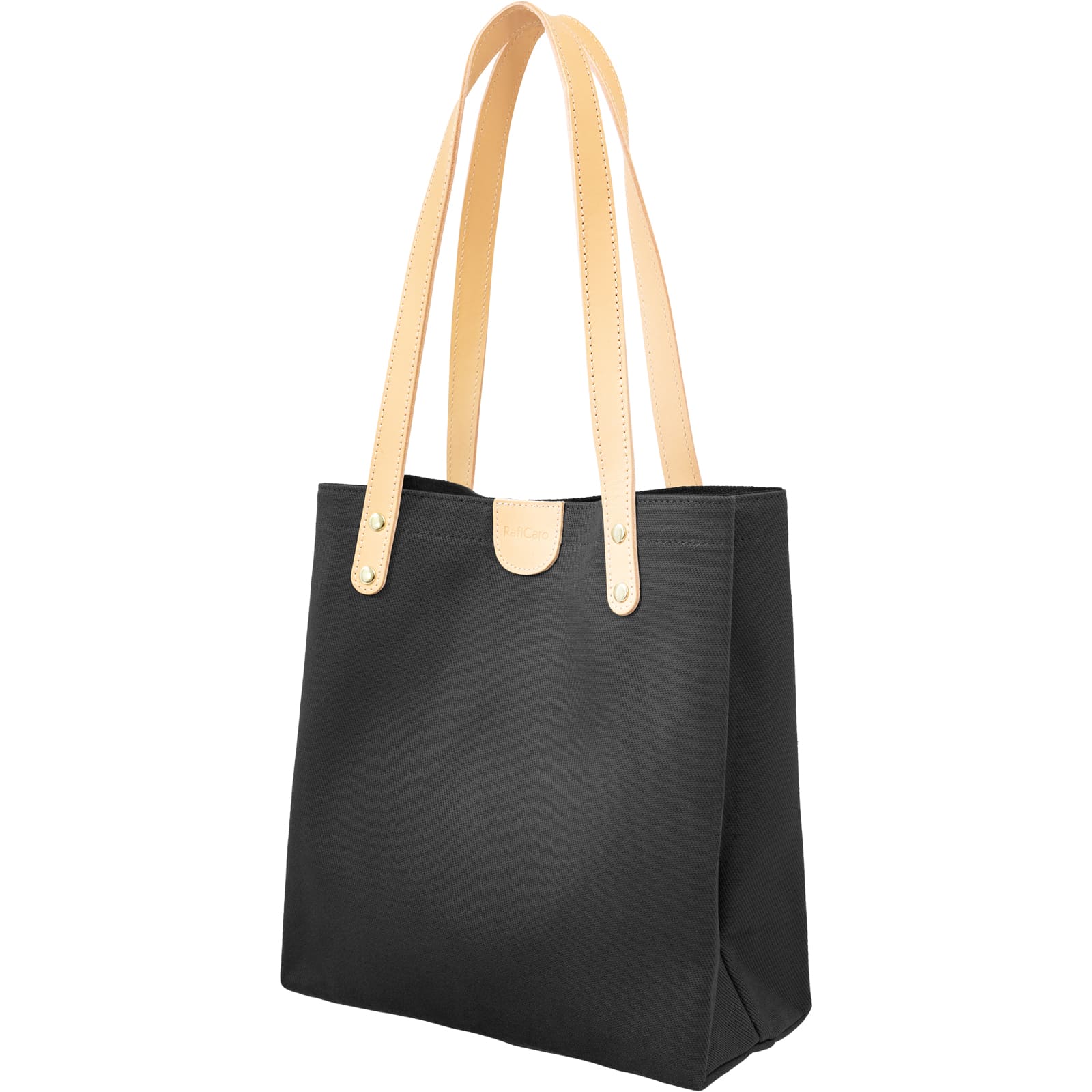 RafiCaro（ラフィカロ） トートバッグ キャンバス 無地 a4 横 肩掛け