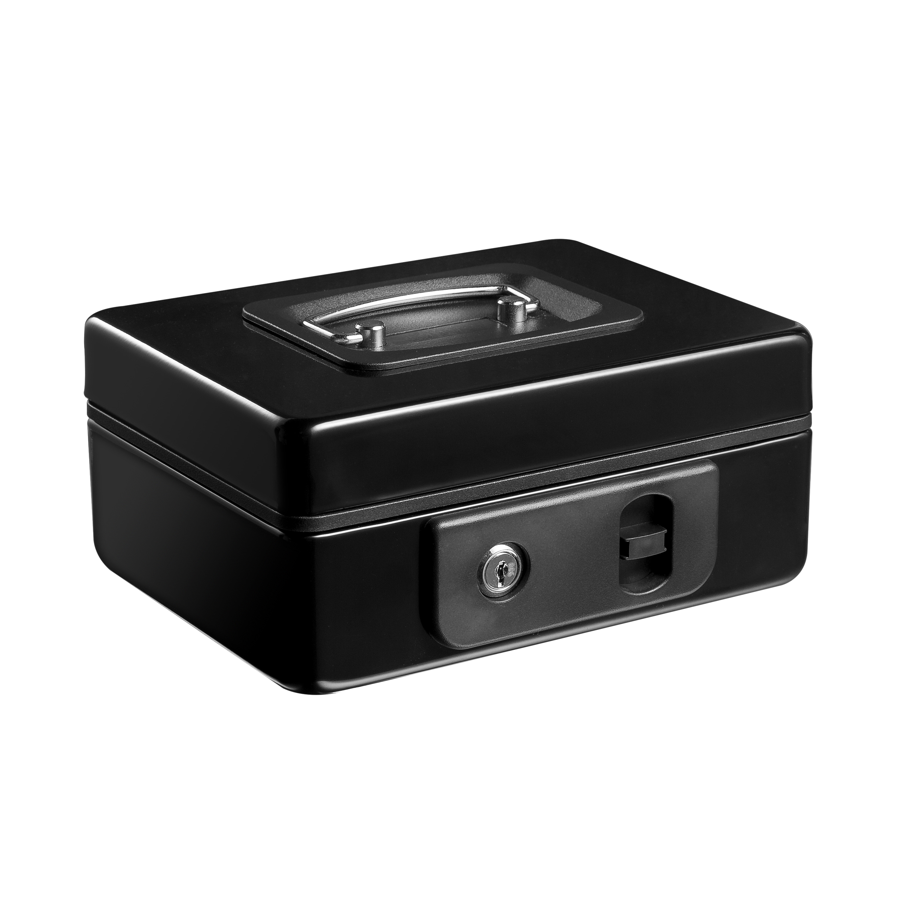 手提げ金庫 小型 A6 鍵付き 鍵式 M200CP 家庭用 業務用 オフィス用