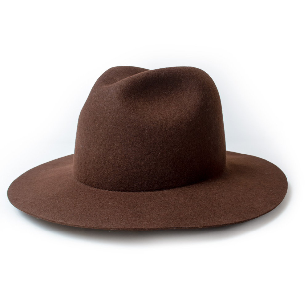 アナグラム ANAGRAM 日本製 つば広 中折れフェルトハット 秋冬 春夏