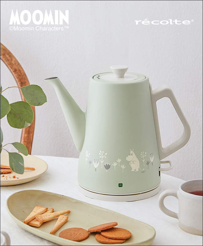 recolte（レコルト） 電気ケトル クラシックケトル クレール ムーミン