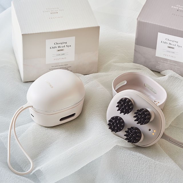 FESTINO（フェスティノ） 選べる豪華特典 ヘッドスパ ems 充電式 EMS