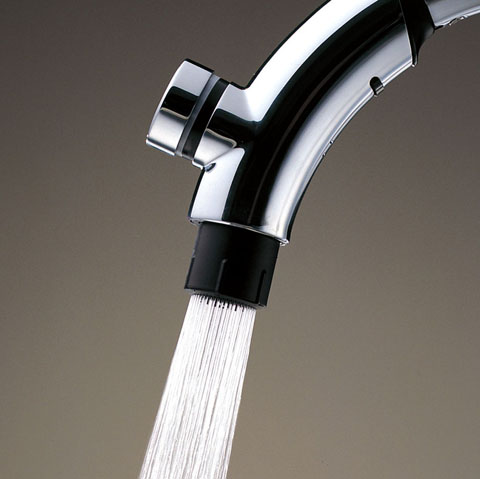 TOTO TKN34PBTA TOTO 台付シングル混合水栓（タッチスイッチ・ハンド