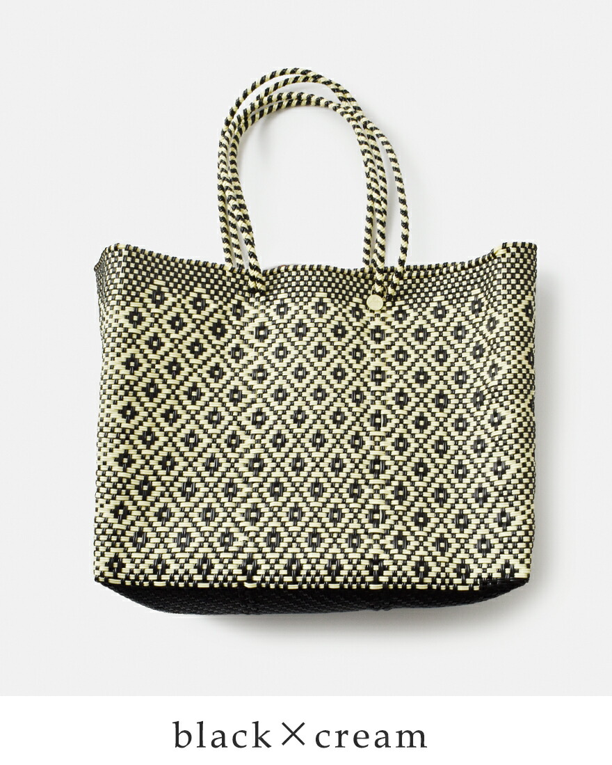 Letra（レトラ） メルカドバッグ ロングハンドル Lサイズ ROMBO rombo