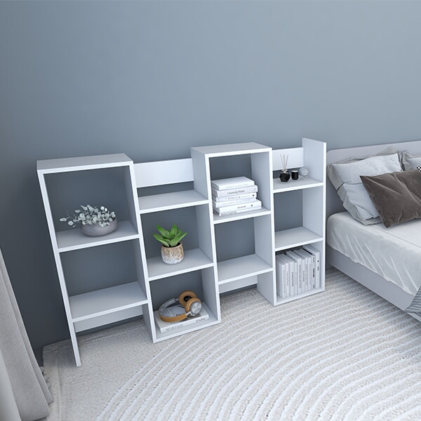 arne（アーネ） ディスプレイラック ホワイト 完成品 本棚 ラック